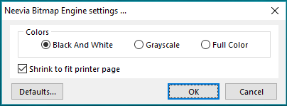 PrinterSettings